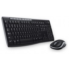 TECLADO Y MOUSE LOGITECH WIRELESS MK270 RUSO en Huesoi