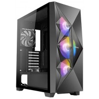 CAJA SEMITORRE ATX DF800 FLUX RGB NEGRO ANTEC (Espera 4 dias) en Huesoi