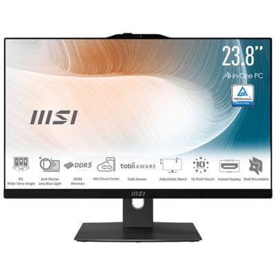 MSI AM242P-1498ES i7-150U 16GB 512GB DOS 24" Negro en Huesoi