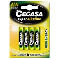 CEGASA PILA SUPER ALC LR03 BLISTER 4 UDS. en Huesoi