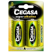 CEGASA PILA SUPER ALC LR20 BLISTER 2 UDS en Huesoi