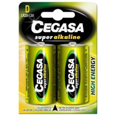 CEGASA PILA SUPER ALC LR20 BLISTER 2 UDS en Huesoi