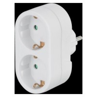 HAMA Home Distribuidor 1M-2H 3600W 250V Blanco en Huesoi