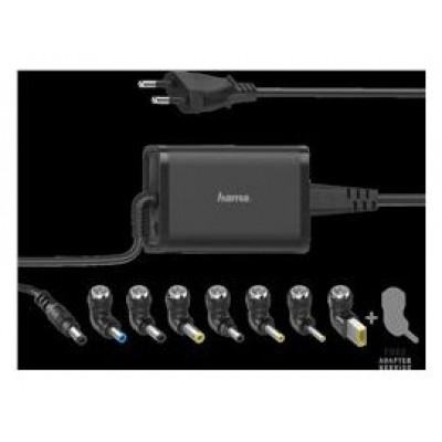 HAMA Cargador universal portatil 7 adapt., de 15-19V/65W en Huesoi