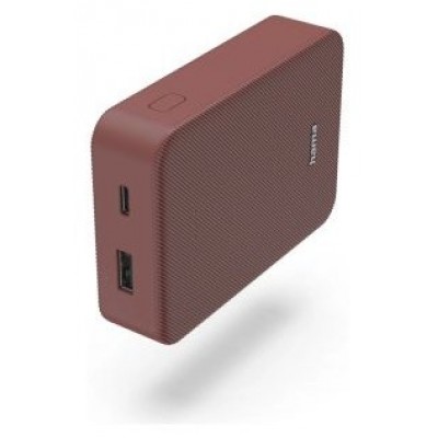 POWERBANK HAMA COLOR 10 10000mAh 1xUSB-C 1xUSB-A COLOR en Huesoi