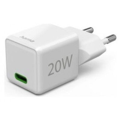 CARGADOR DE PARED HAMA SUPER MINI 1xUSB-C 20W QUICK en Huesoi