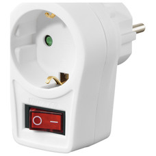 HAMA Home Enchufe con Interruptor en Huesoi HAMA Home Enchufe con Interruptor en Huesoi