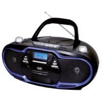 RADIO CASSETTE TREVI CMP 574 USB PORTAB. RADIO REC. CD PLAYER +USB BLUE en Huesoi