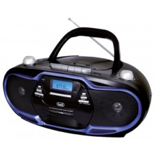 RADIO CASSETTE TREVI CMP 574 USB PORTAB. RADIO REC. CD PLAYER +USB BLUE en Huesoi