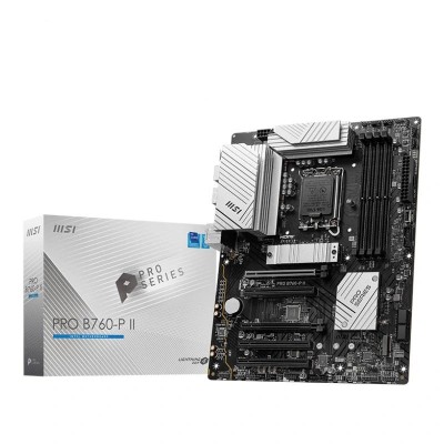 PLACA MSI PRO B760-P II,INTEL,1700,B760,4DDR5,128GB,HDMI+DP,4SATA+2M.2,4USB 3.2+2USB-C,2.5GB,ATX (Espera 4 dias) en Huesoi
