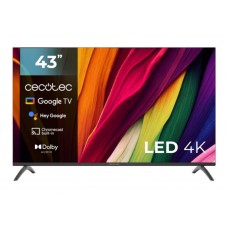 TELEVISION LED DE 43" CECOTEC 4K UHD GOOGLE TV HDMI USB GOOGLE VOICE CHROMECAST en Huesoi