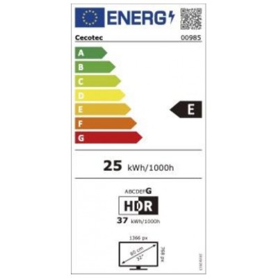 TELEVISION LED 32" CECOTEC HD GOOGLE TV AUDIO GOOGLE VOICE ASSITANT CHROMECAST en Huesoi