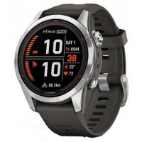 SMARTWATCH GARMIN FENIX 7S PRO SOLAR, GLASS, SS W/GRAPHITE BAND en Huesoi