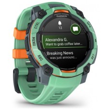 SMARTWATCH GARMIN INSTINCT 3 45MM AMOLED VERDE CORREA VERDE en Huesoi