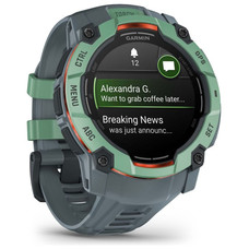 SMARTWATCH GARMIN INSTINCT 3 50MM AMOLED VERDE CORREA VERDE en Huesoi