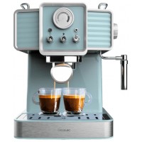 CAFETERA CECOTEC VINTAGE ESPRESSO 20 TRADIZIONALE LIGHT BLUE en Huesoi