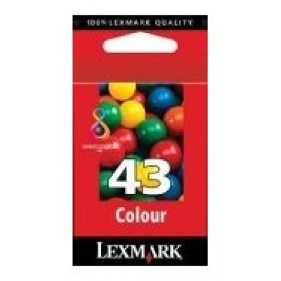 LEXMARK Z1520, Multifuncion X4850/6570/9350/9570 Cartucho Color nº43 en Huesoi