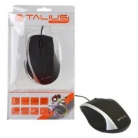 TALIUS ratón 491-S óptico USB black en Huesoi