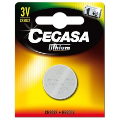 CEGASA PILA LITIO BOTON CR2032 3V BT BLISTER en Huesoi