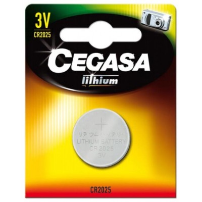 CEGASA PILA LITIO BOTON CR2025 3V BT BLISTER en Huesoi