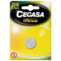 CEGASA PILA LITIO BOTON CR2016 3V BT BLISTER en Huesoi