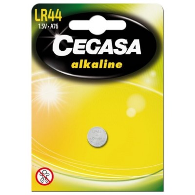 CEGASA PILA ALC. BOTON LR44 1 5V BT BLISTER en Huesoi