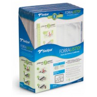 BLISTER 5 FUNDAS DE FORRO CON 2 SOLAPAS AJUSTABLES 28 CM SADIPAL 02207 (Espera 4 dias) en Huesoi