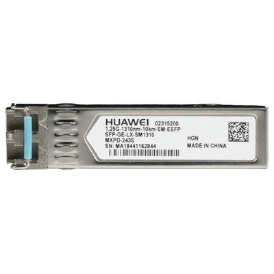 HUAWEI OPTICAL TRANSCEIVER,ESFP,GE,SINGLE-MODE MODULE(1310NM,10KM,LC) (Espera 4 dias) en Huesoi