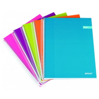 CUADERNO TAPA FORRADA A4 CUADROS 120 HOJAS 70G SURTIDO MODA CLASSIC STRIPES ANCOR 040050 (MIN8) (Espera 4 dias) en Huesoi