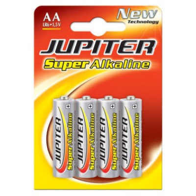 BLISTER 4 PILAS ALKALINAS LR6 - E91 (AA) 318994 JUPITER 040306 (Espera 4 dias) en Huesoi