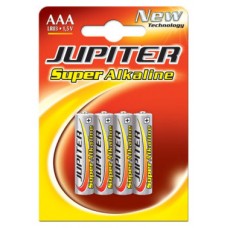 BLISTER 4 PILAS ALKALINAS LR03 - E92 /AAA) 318995 JUPITER 040309 (Espera 4 dias) en Huesoi