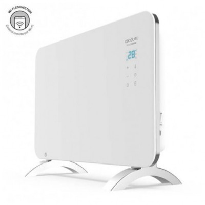 RADIADOR ELECTRICO BAJO CONSUMO CECOTEC READY WARM 6650 CRYSTAL WIFI 1000W en Huesoi