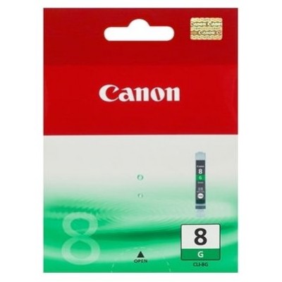 Canon Pixma IP-3300/5200/5200R CLI-8RCartucho Verde en Huesoi