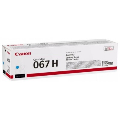 CANON Toner 067H cyan, i-SENSYS LBP631 LBP633 MF651 MF655 MF657 2.350p. en Huesoi