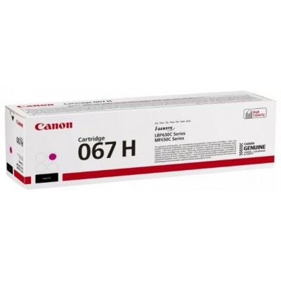 CANON Toner 067H magenta, i-SENSYS LBP631 LBP633 MF651 MF655 MF657 2.350p. en Huesoi