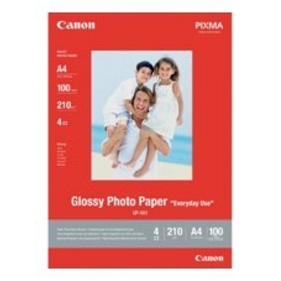 Canon Papel Fotografico Brillante. 100 Hojas. A4. 170g. en Huesoi