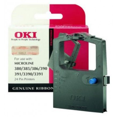 OKI Cinta ML-380/390/391/3390/3391 Nylon Negro en Huesoi