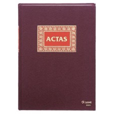 LIBRO DE ACTAS ACTAS FOLIO NATURAL 100 HOJAS NUMERADAS DOHE 09905 (Espera 4 dias) en Huesoi