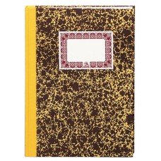 CUADERNO CARTONÉ CONTABILIDAD CUENTAS CORRIENTES AMARILLO FOLIO NATURAL 100 HOJAS NUMERADAS DOHE 09952 (Espera 4 dias) en Huesoi