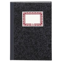 CUADERNO CARTONÉ CONTABILIDAD CUADRÍCULA GRIS OSCURO FOLIO NATURAL 100 HOJAS DOHE 09956 (Espera 4 dias) en Huesoi