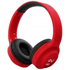 AURICULARES TREVI DJ 601 M ESTEREO CON MICROFONO 1,2 M CABLE ROJO en Huesoi