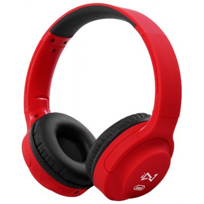 AURICULARES TREVI DJ 601 M ESTEREO CON MICROFONO 1,2 M CABLE ROJO en Huesoi
