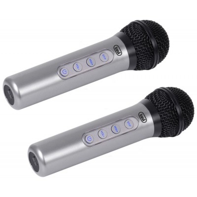 MICROFONO INALAMBRICO TREVI EM 415 R 2.4GHZ SET 2 UNIDADES en Huesoi