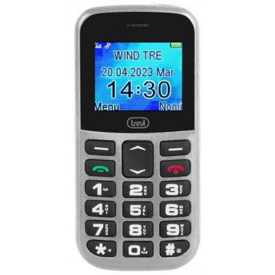 TELEFONO TREVI MAX 20 SENIOR PHONE BIG BUTTON FUNCION S.O.S. SILVER en Huesoi