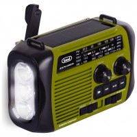RADIO TREVI RA 7F30 BT EXPLORER RADIO CARGA SOLAR & DINAMO GREEN en Huesoi