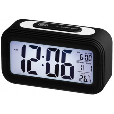 RELOJ DIGITAL CON ALARMA Y TERMÓMETRO TREVI SL 3068 S NEGRO en Huesoi