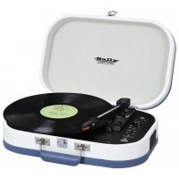SALLY TOCADISCOS TREV BLUETOOTH BATERIA RECARGABLE USB TT 1020 BT TURQUESA en Huesoi