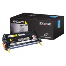 LEXMARK X560 Cartucho de impresion Amarillo en Huesoi