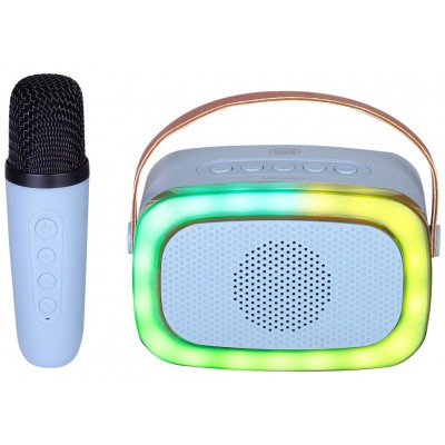 ALTAVOZ KARAOKE TREVI XR 8A01 MINIPARTY SPKR+AW BLUE en Huesoi