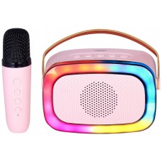 ALTAVOZ KARAOKE TREVI XR 8A01 MINIPARTY SPKR+AW PINK en Huesoi